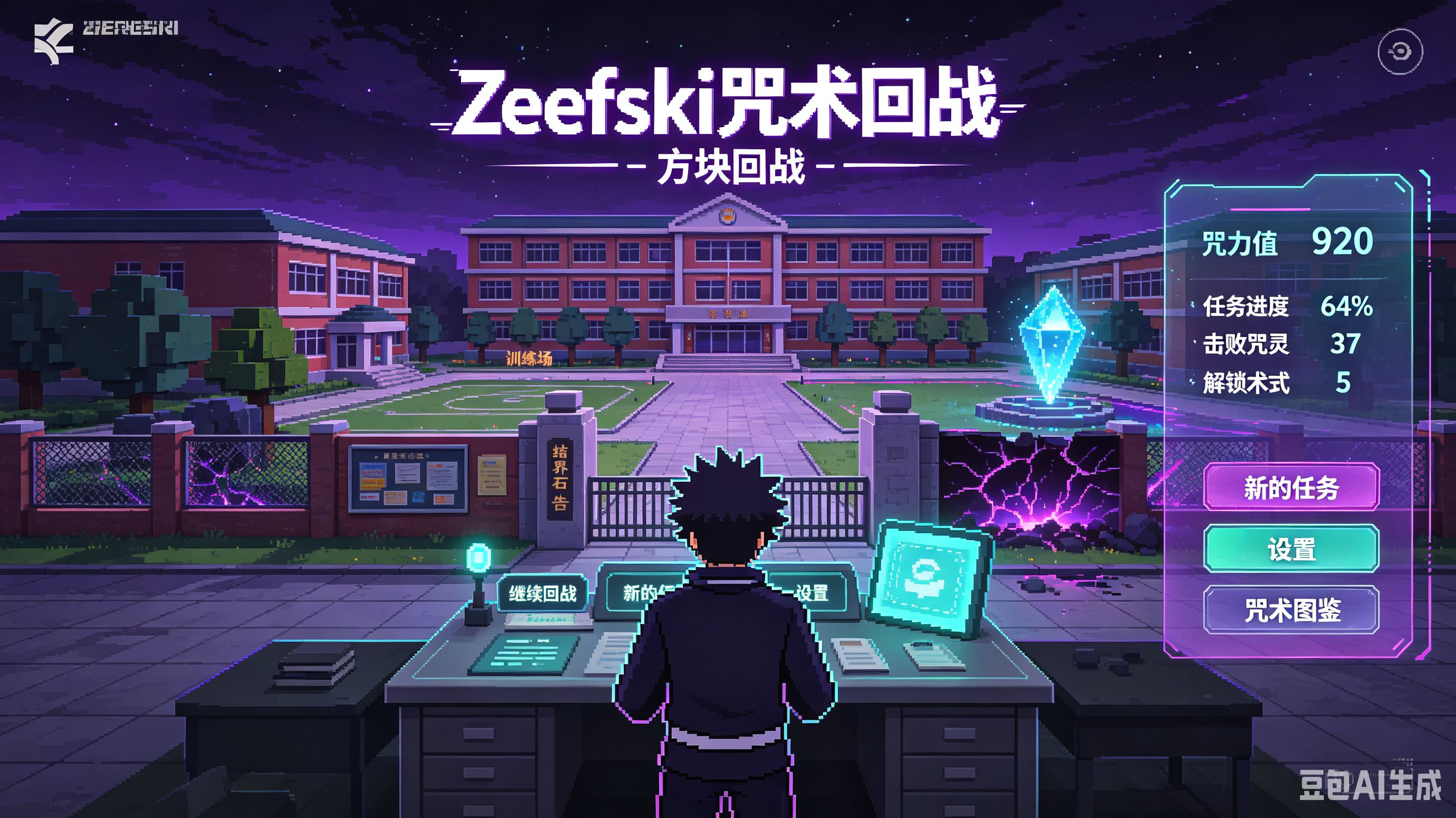 Zeefski咒术回战 - 方块回战